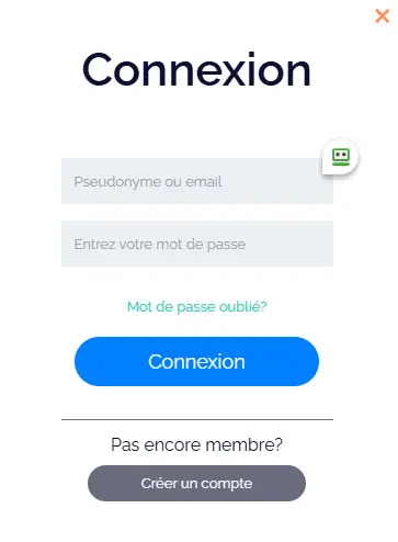 Connexion des membres du PowBet Casino