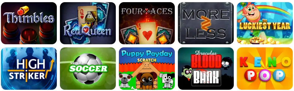 Jeux en ligne PowBet Casino